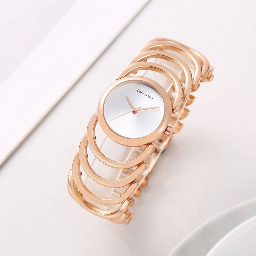Calvin keli_Bangle copper white