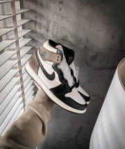 Air Jordan Retro 1 Dark Mocha Women s semi UA quality