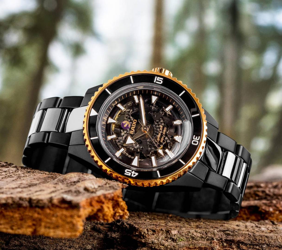 Rado Captain Cook HighTech Automatic Black-Gold