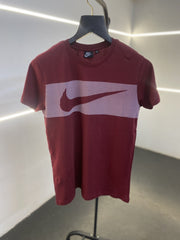 Nike graphic print imported tshirt maroon