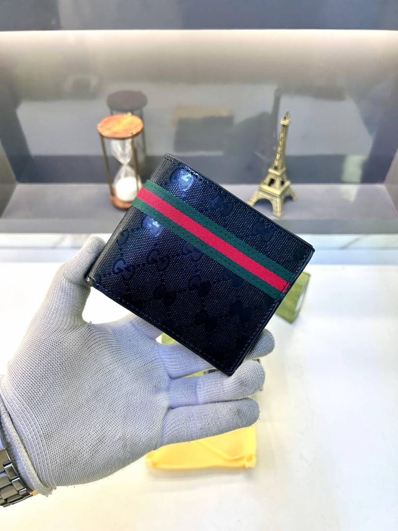Gucci Black Red Premium Quality Wallet Fa 632
