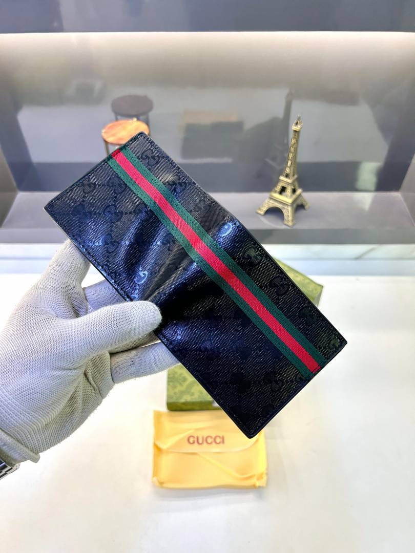 Gucci Black Red Premium Quality Wallet Fa 632