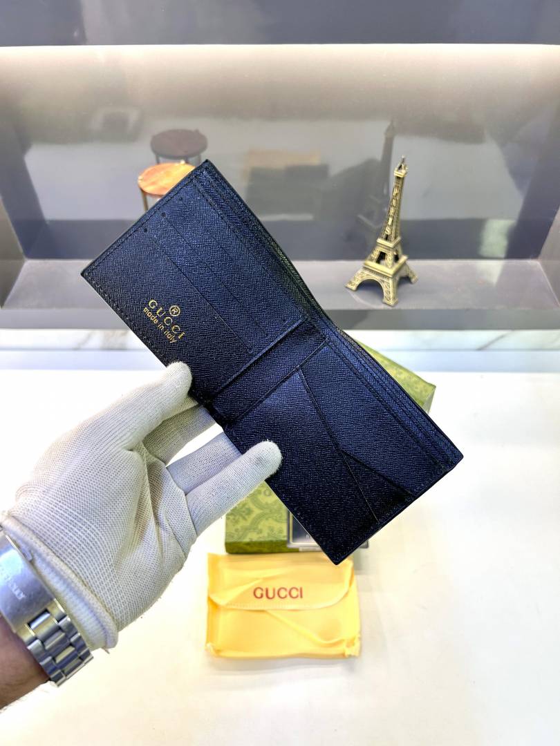 Gucci Black Red Premium Quality Wallet Fa 632