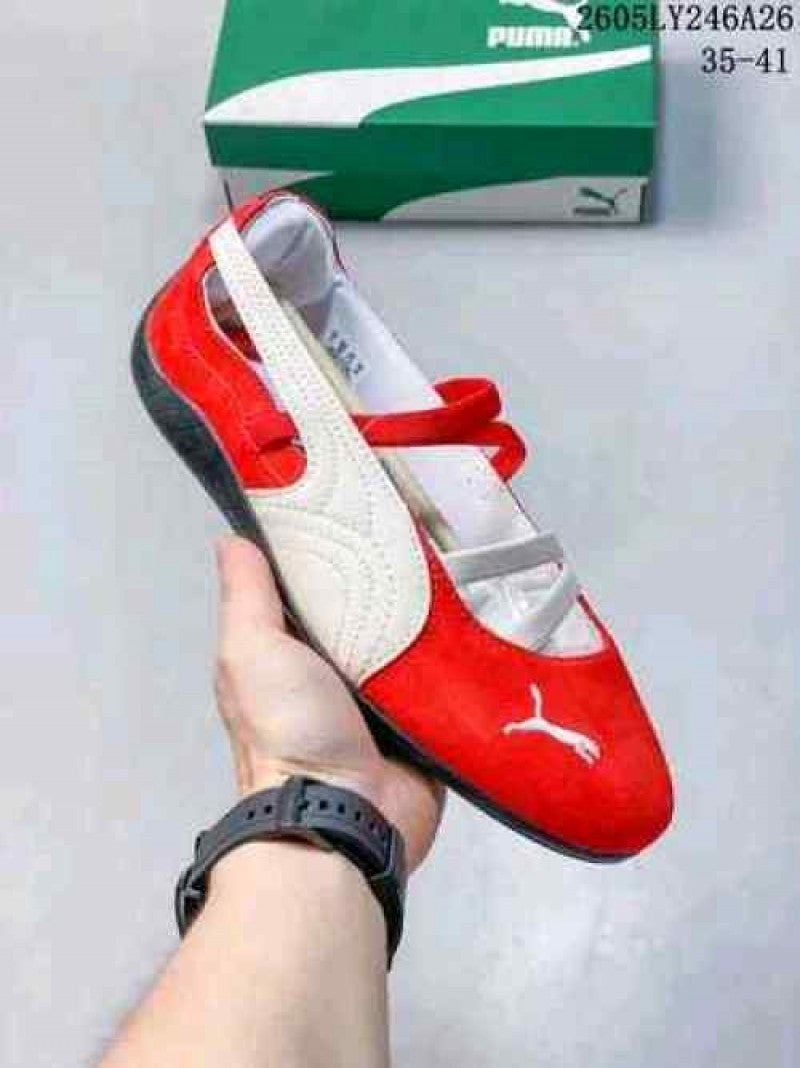 Puma Speedcat Ballet Suede Red White 133