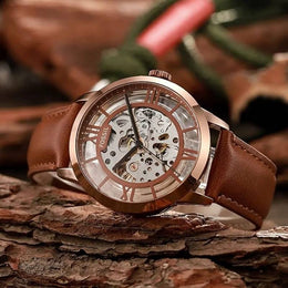 Fossil Townsman Brown-Copper