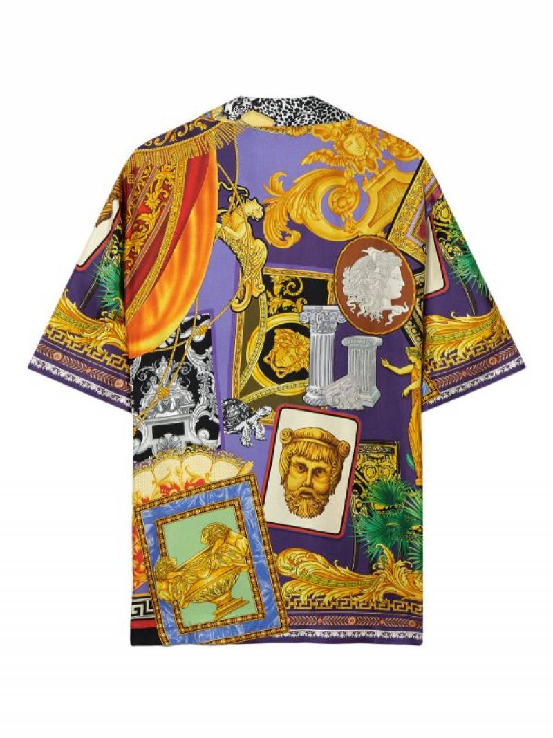 Versace IMPORTED STORE ARTICLE PREMIUM PRINTED SHIRT