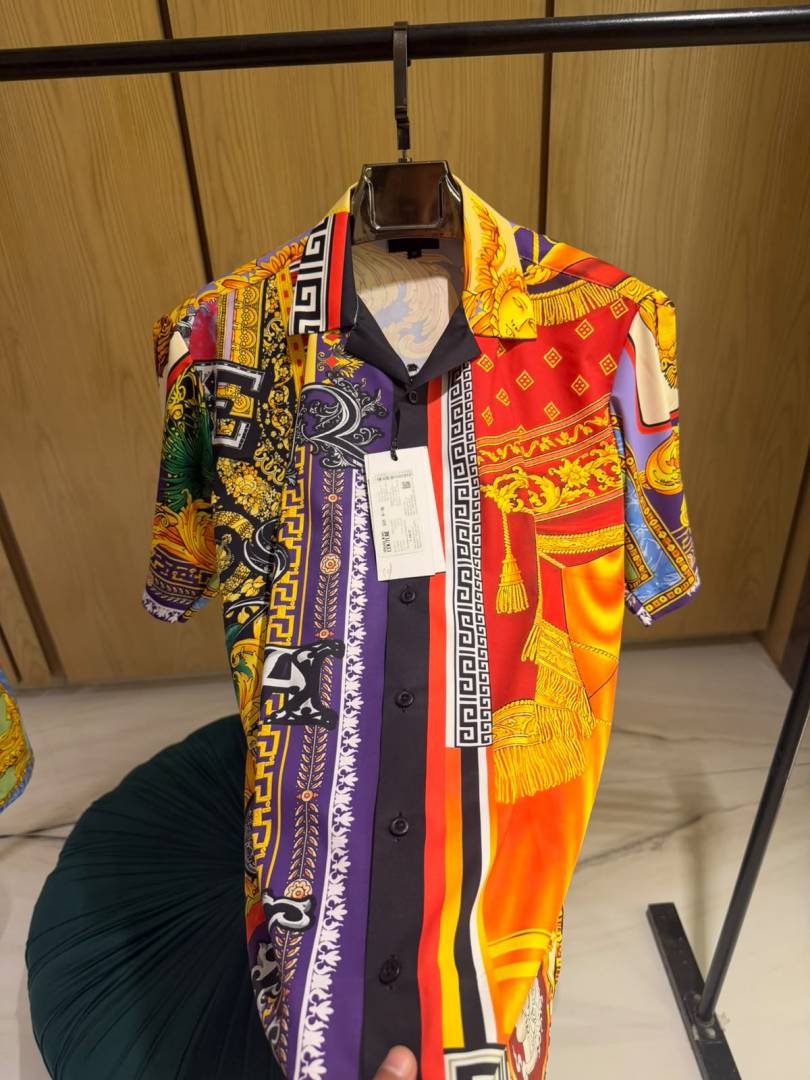 Versace IMPORTED STORE ARTICLE PREMIUM PRINTED SHIRT