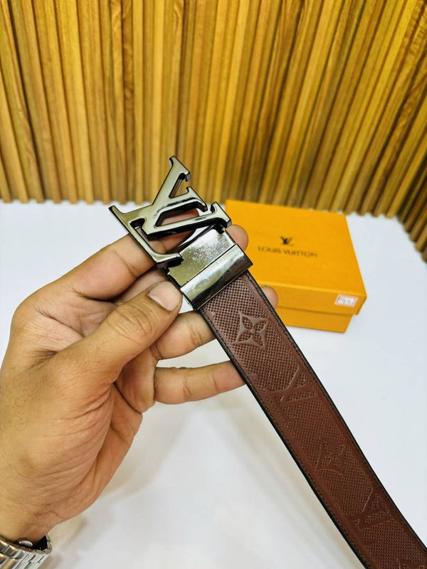 02 LV LOIUS VUTTON PREMIUM QUALITY REVERSIBLE BELT