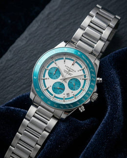 Longines Conquest Chronograph Blue
