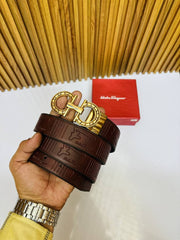 36 SF SALVATORE FERAGAMO PREMIUM QUALITY REVERSIBLE BELT
