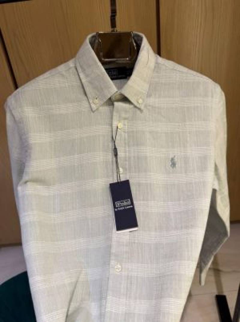 Ralph LAUREN P-OLO IMPORTED STORE ARTICLE SHIRT LIGHT GREEN