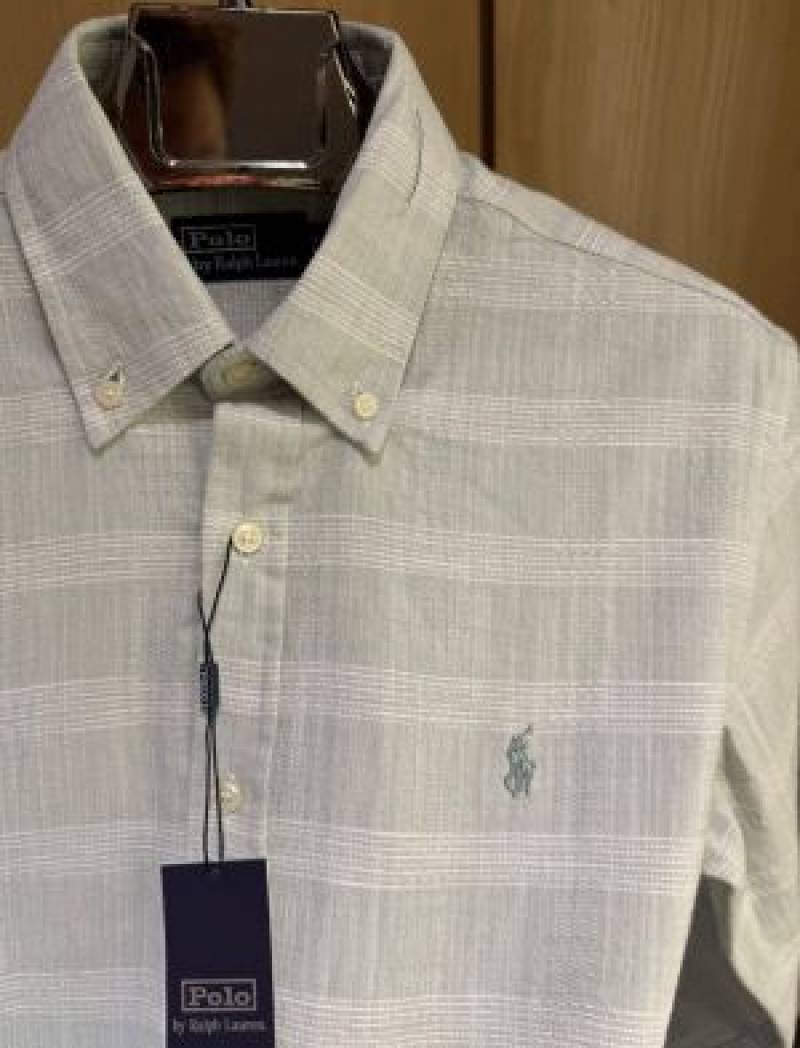Ralph LAUREN P-OLO IMPORTED STORE ARTICLE SHIRT LIGHT GREEN