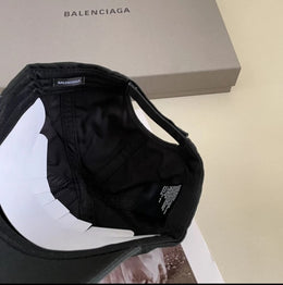 Balenciaga Bb Paris Black Premium Unisex Cap (With Safety Box)