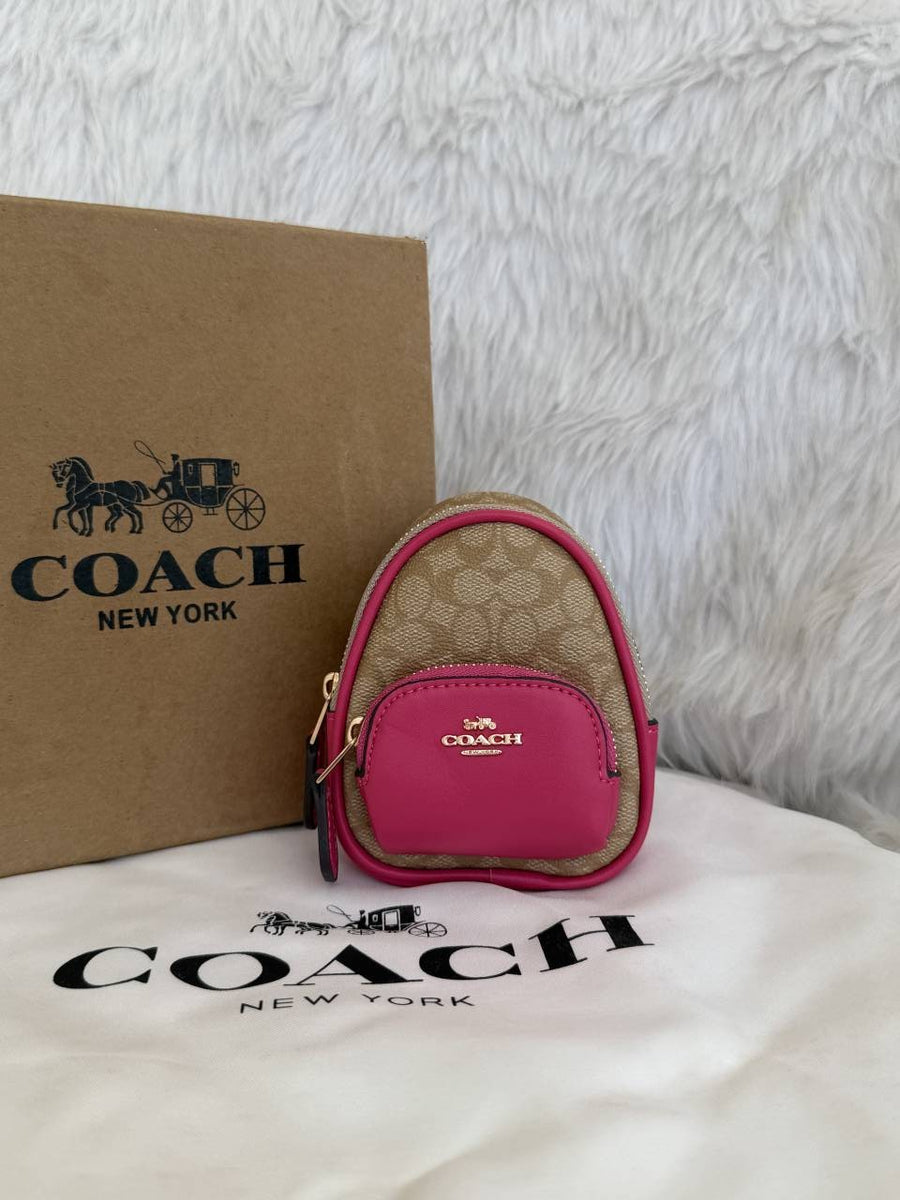 Coach_09_Minikkeychain_Backpack_BagCharm_With_Original_Box_Packing