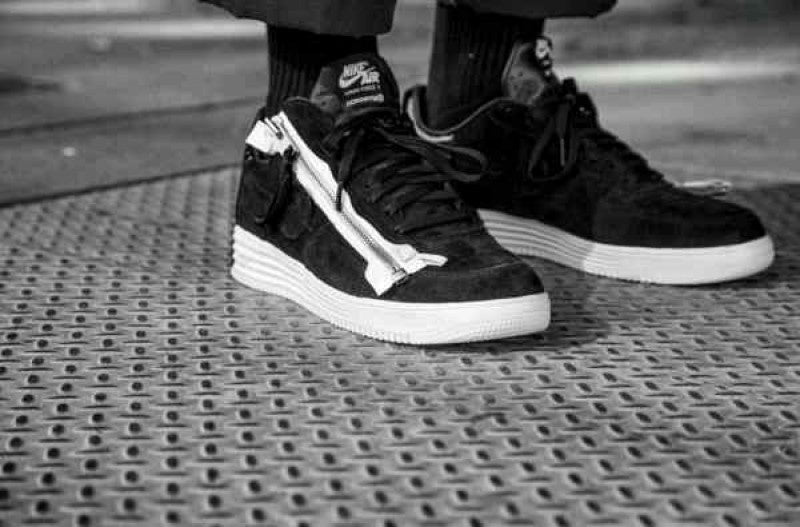 Nike Lunar Force 1 Acronym Black White