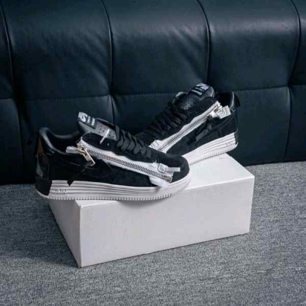 Nike Lunar Force 1 Acronym Black White