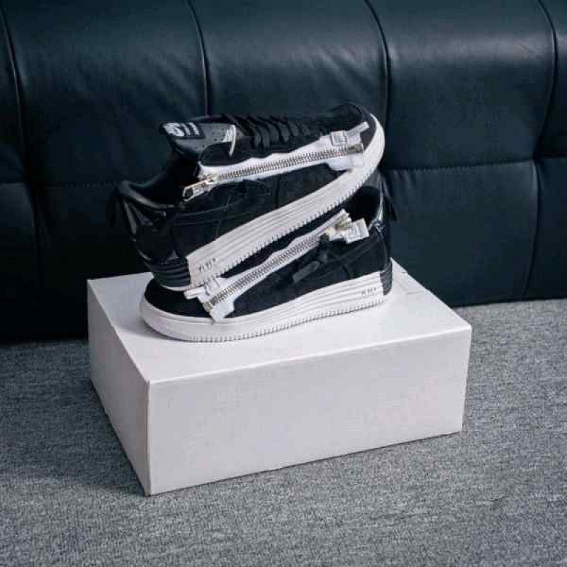 Nike Lunar Force 1 Acronym Black White