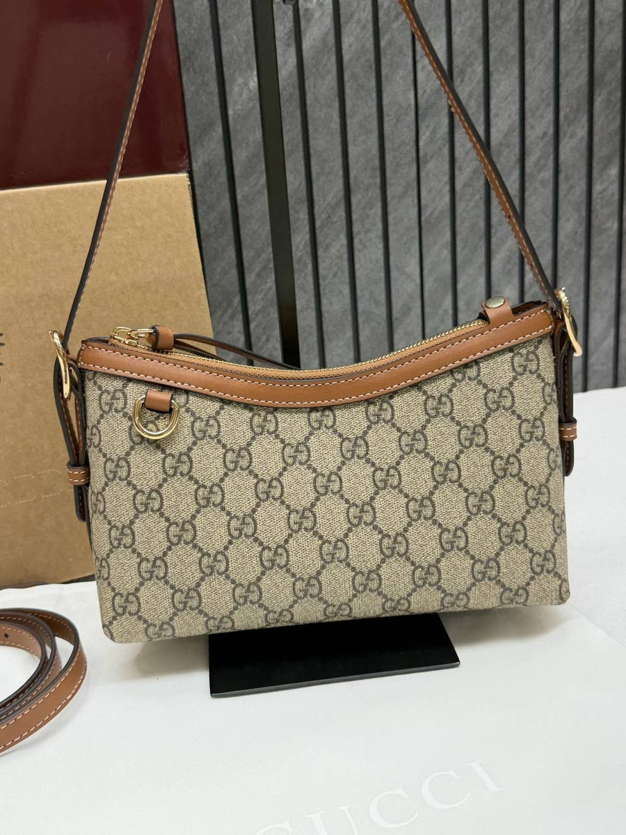 Gucci GG Emblem Small Shoulder Bag With Origin uble Box DustCover & LongBelt