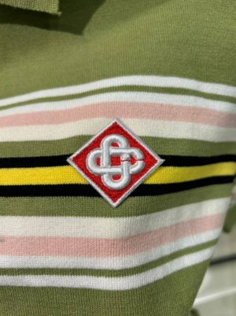 Casablanca IMPORTED STORE ARTICLE POLO T-SHIRT