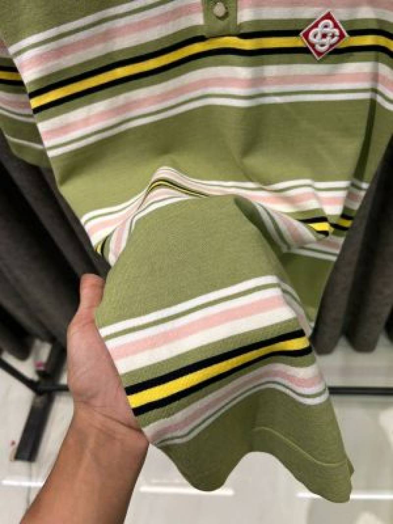 Casablanca IMPORTED STORE ARTICLE POLO T-SHIRT