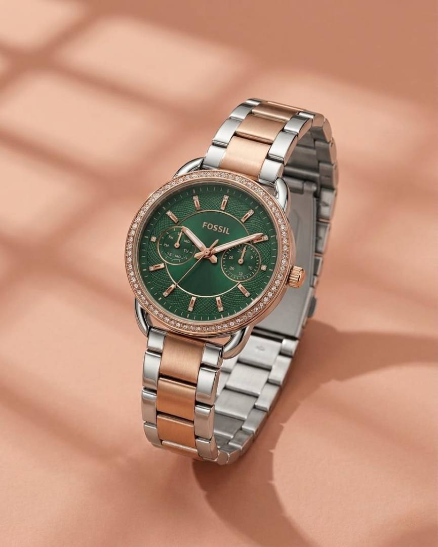 Fossil Tailor 2Ton-Copper-Green