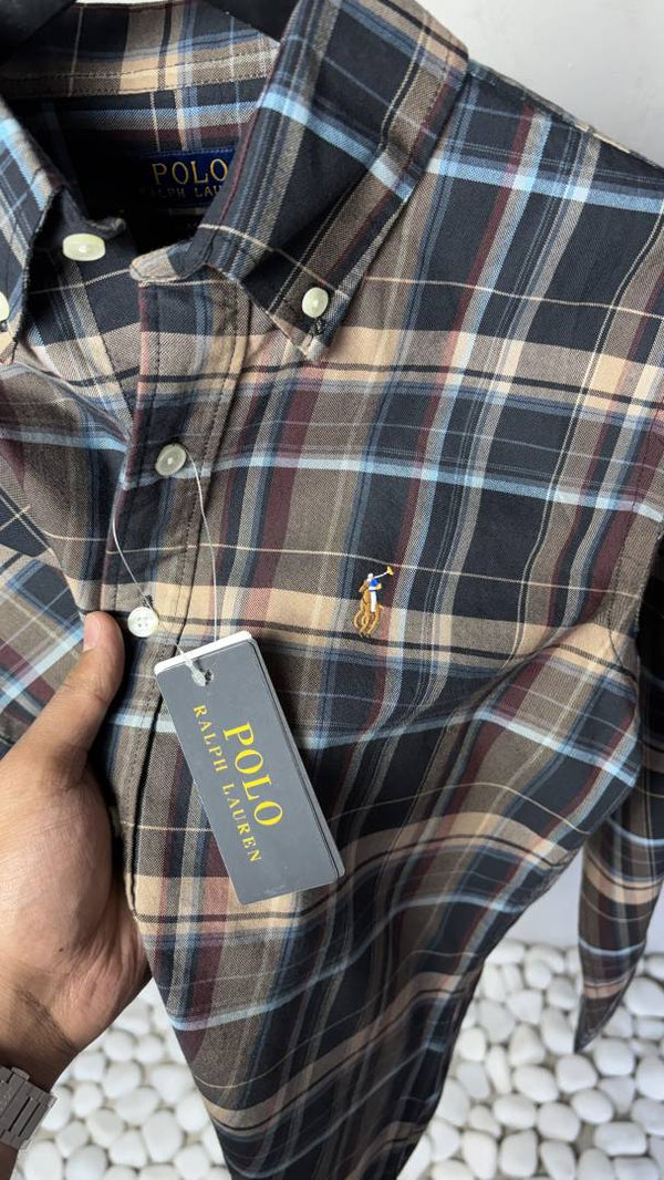 Ralph Lauren (RL) Premium Check Shirts 1198