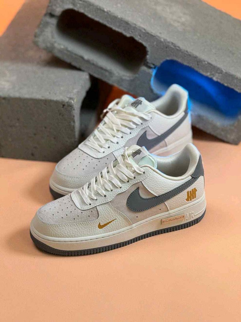 Nike Airforce 1 Low X Undefeated Custom Beige 1209
