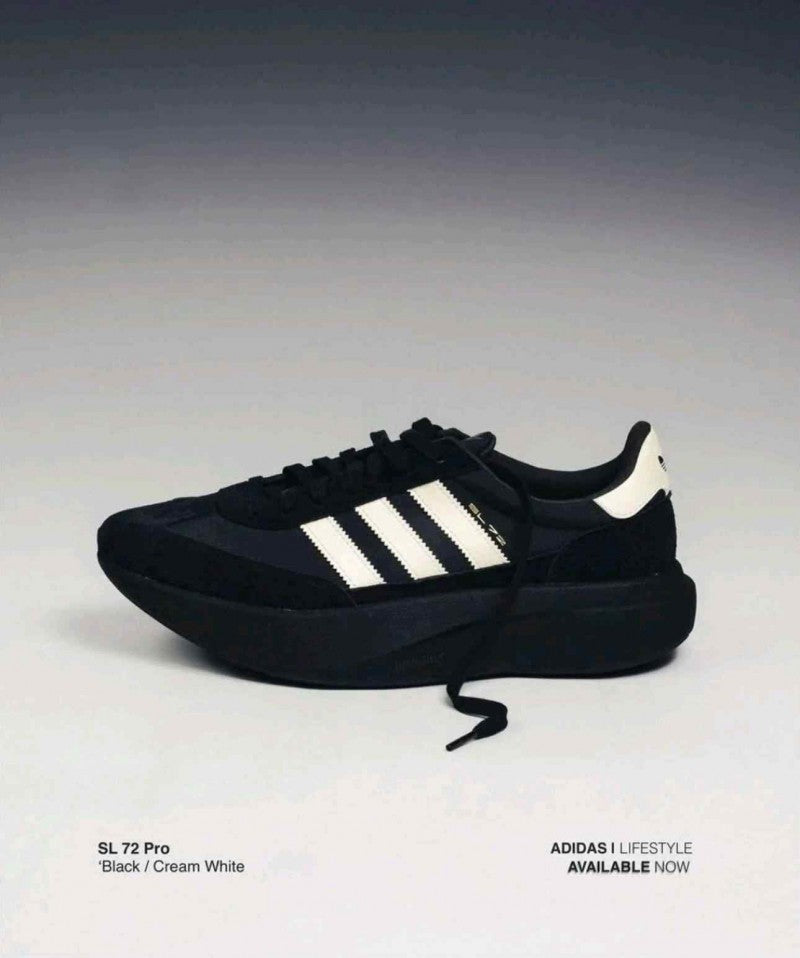 Adidas SL 72 PRO BLACK WHITE