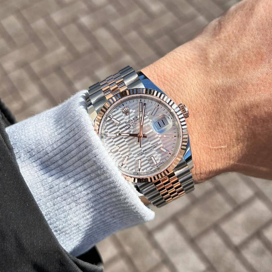 Rolex Oyster perpetual Date Just Automatic White