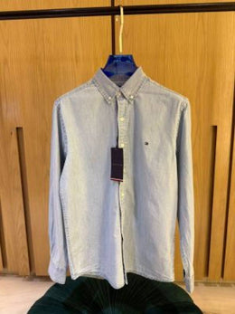 IMPORTED STORE ARTICLE DENIM SHIRT LIGHT BLUEx