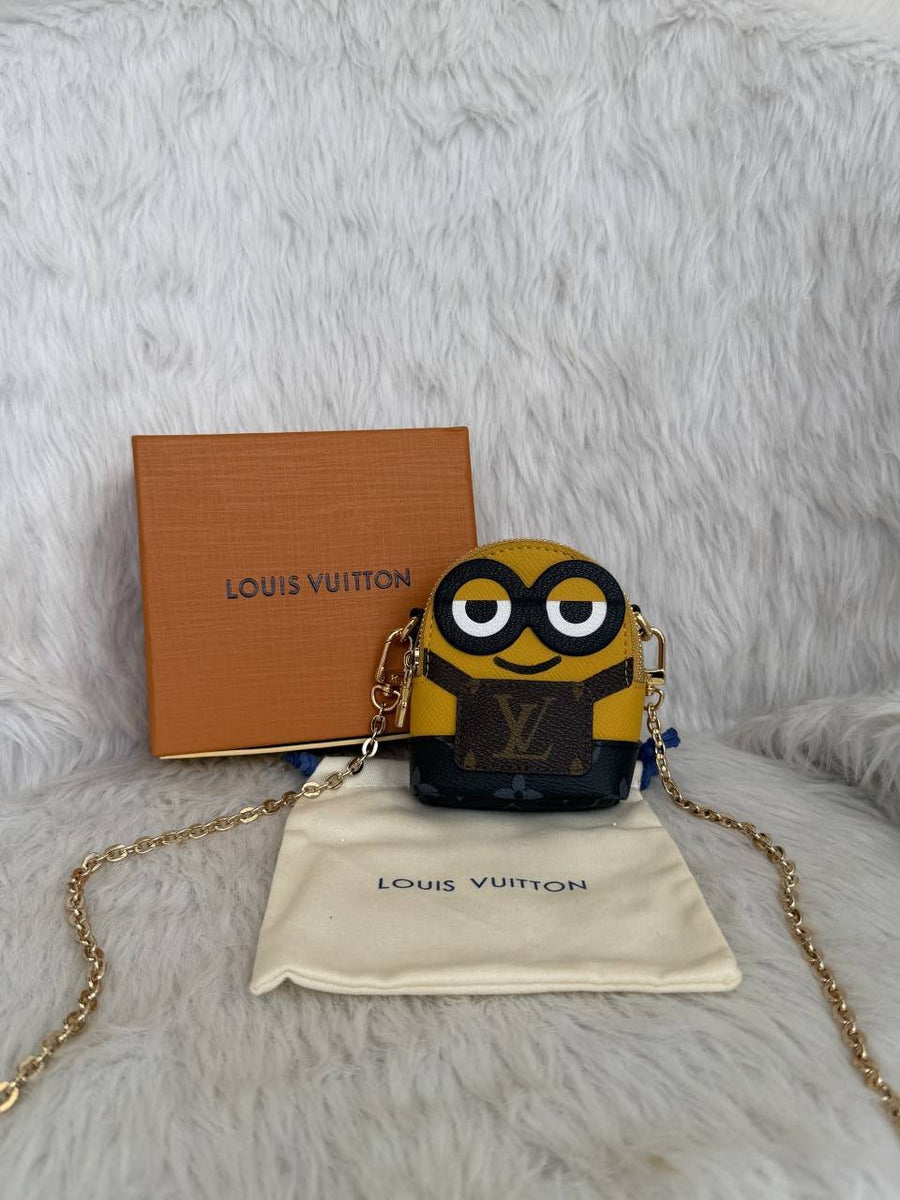 Louis Vuitton X Minion Mini Crossbody Bag Keychain With Original Box & DustCover