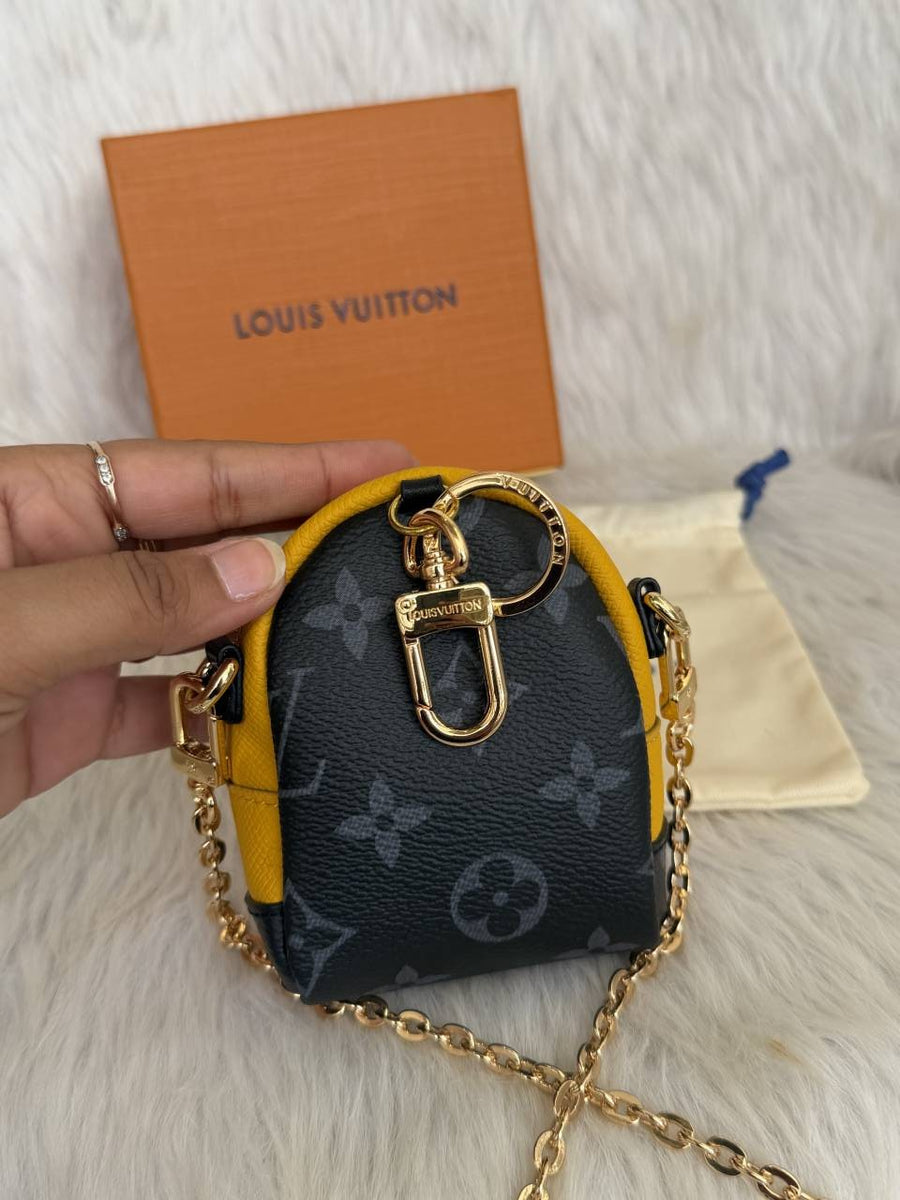 Louis Vuitton X Minion Mini Crossbody Bag Keychain With Original Box & DustCover