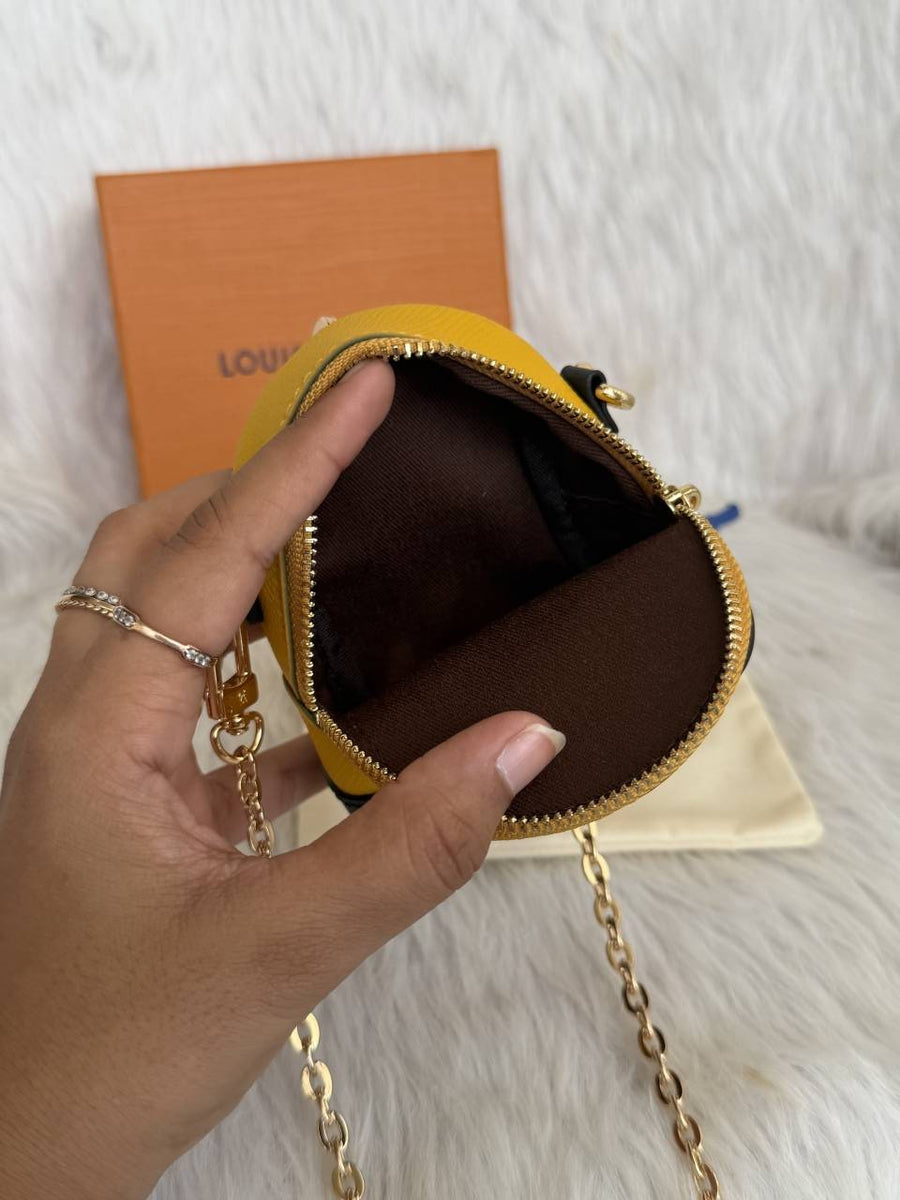 Louis Vuitton X Minion Mini Crossbody Bag Keychain With Original Box & DustCover