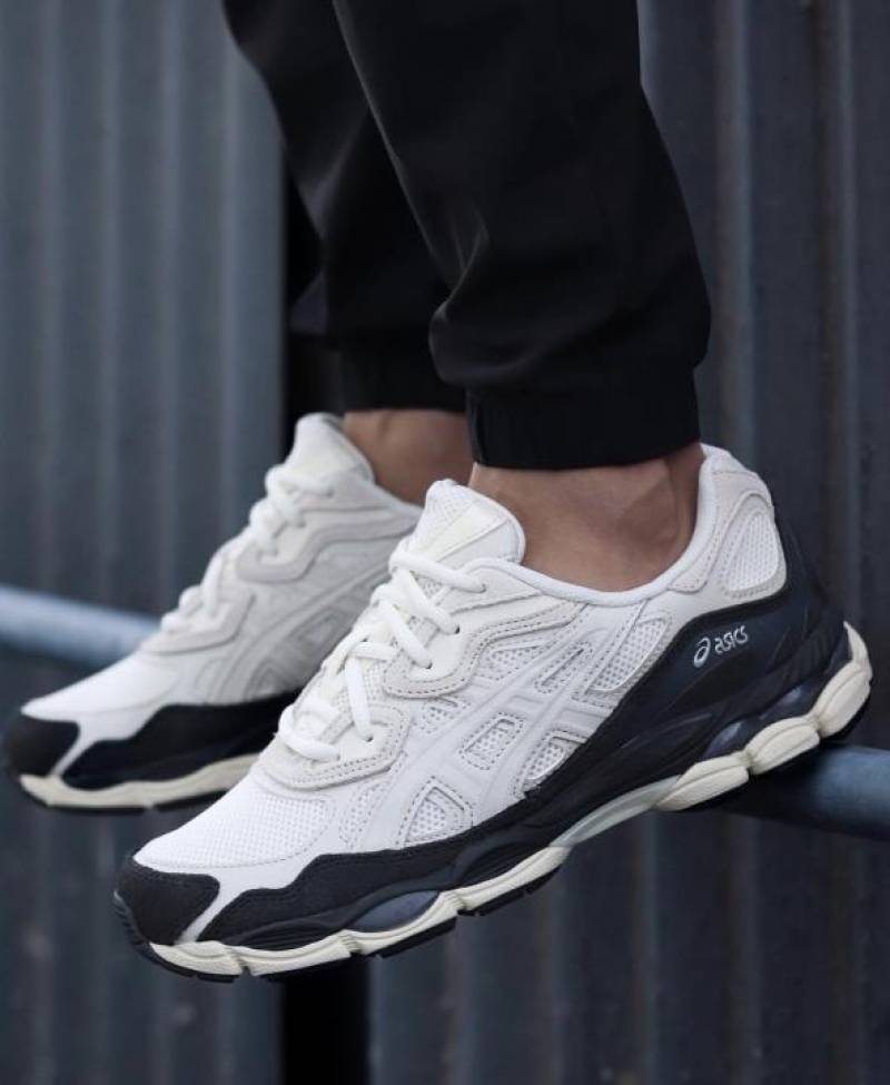 Asics Gel nyc white charcoal grey