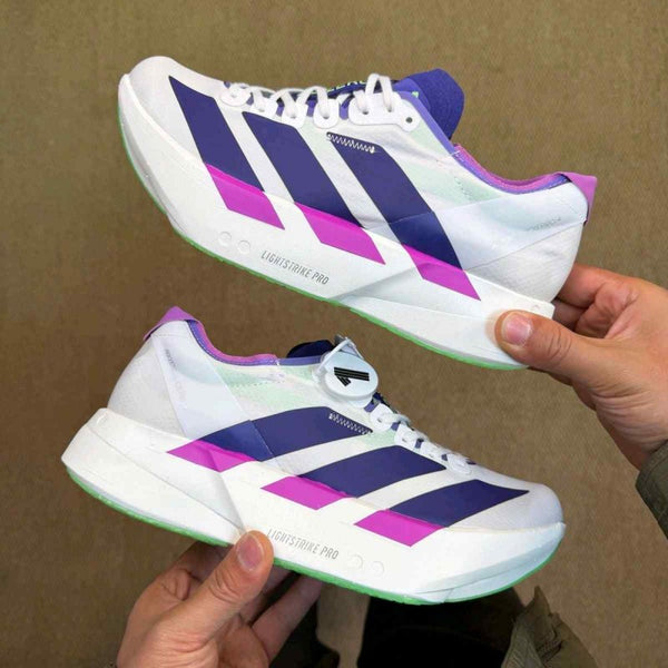 Adiddasss. ADIZERO ADIOS PRO 4 - Core White Purple