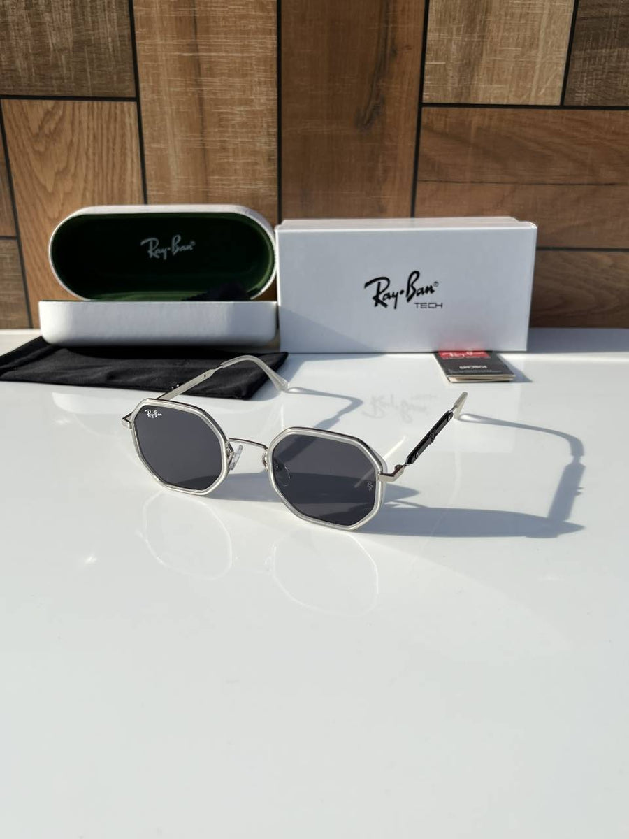 Rey ban_5419_white_black