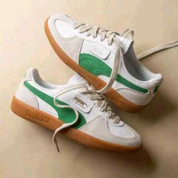 Puma palermo white green