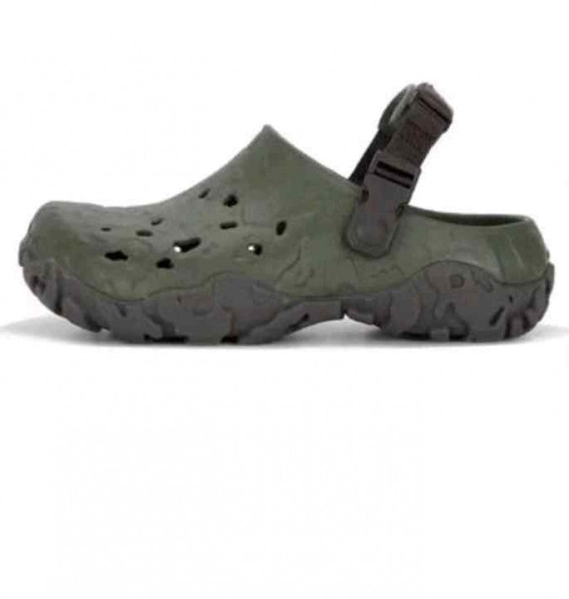 Crocs all terrain atlas army green clogs