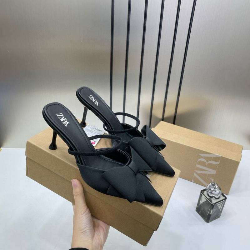 Zarra_Women_Black_PU_Bow-Detail_High-Heeled_Mules_With_OG_Box_Black_6528-5