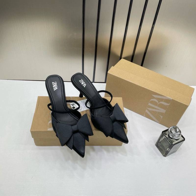 Zarra_Women_Black_PU_Bow-Detail_High-Heeled_Mules_With_OG_Box_Black_6528-5