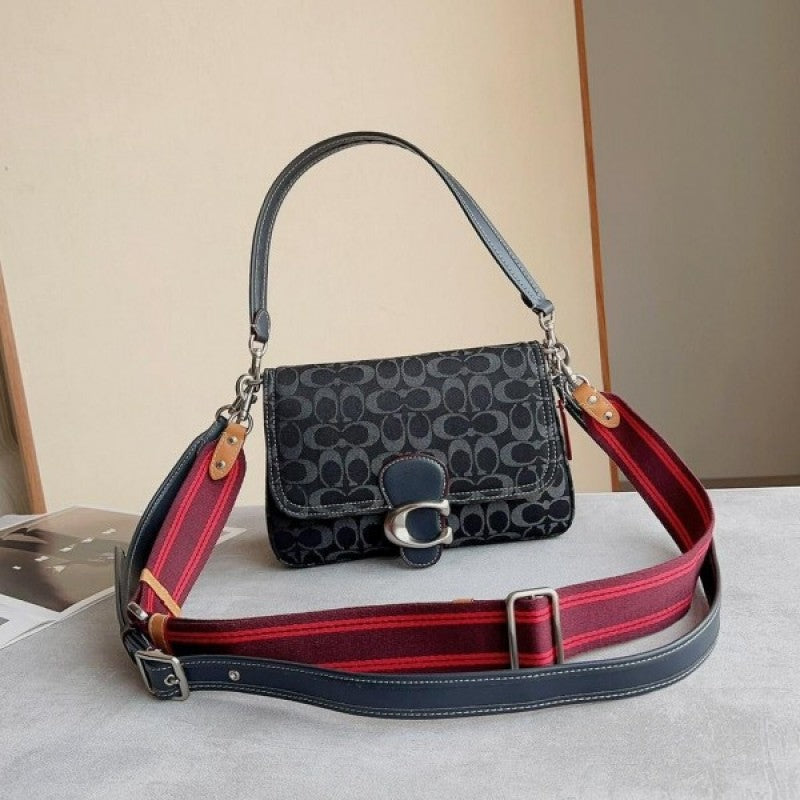 Coach_Soft_Tabby_Premium_Quality_Shoulder_Bag_With_OG_Magnetic_Box_&_Dust_Bag_&_2_Belts_(Black-643)