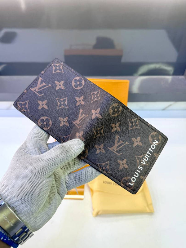 Lv_Loui Brown Black Wallet Belt Combo Fa 1091