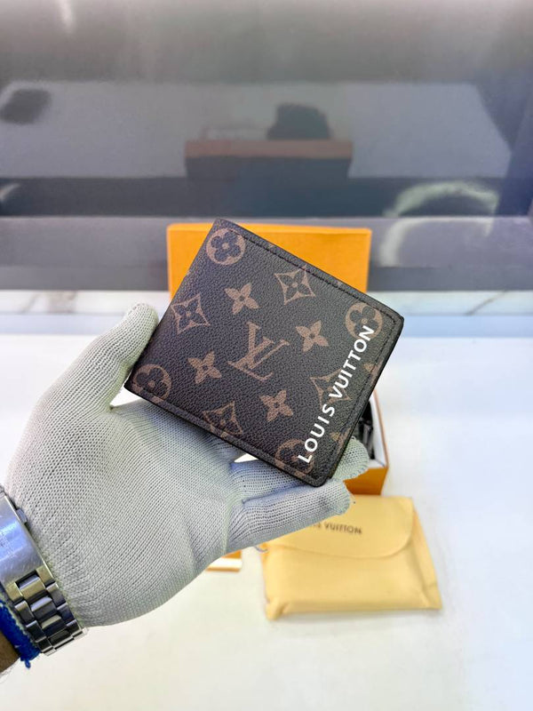 Lv_Loui Brown Black Wallet Belt Combo Fa 1091