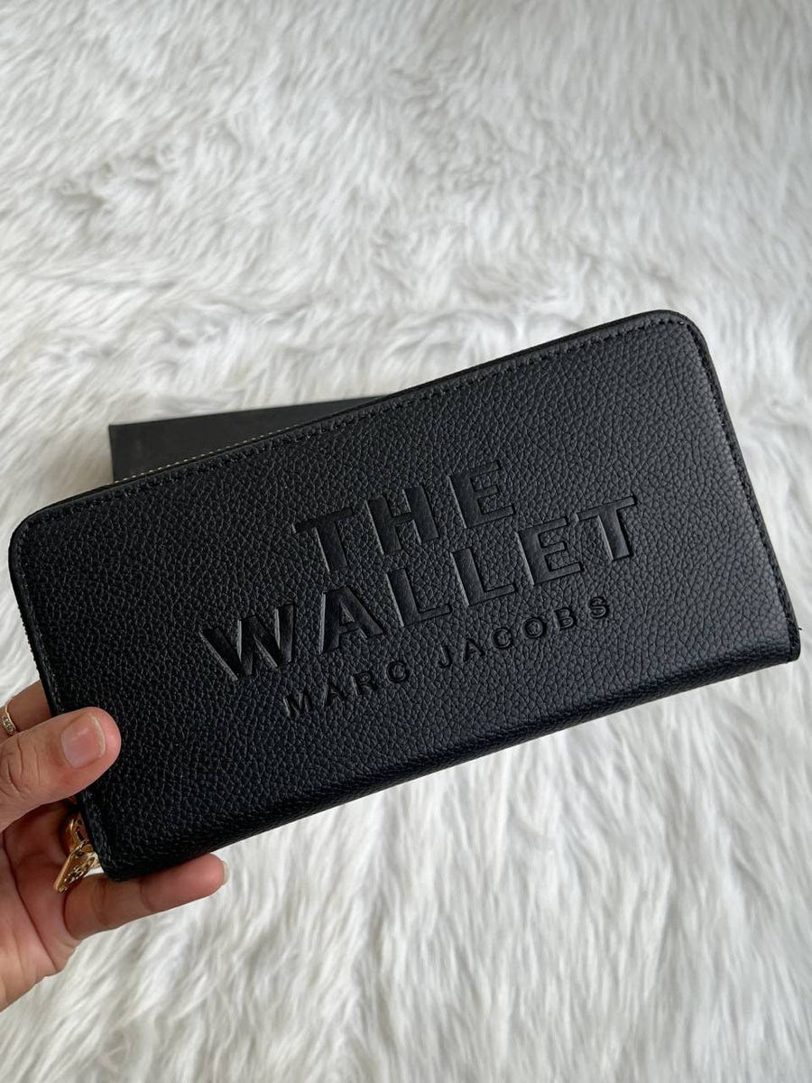 Marc_Jacob_Black_Long_Zippy_Wallet_With_OriginalBox