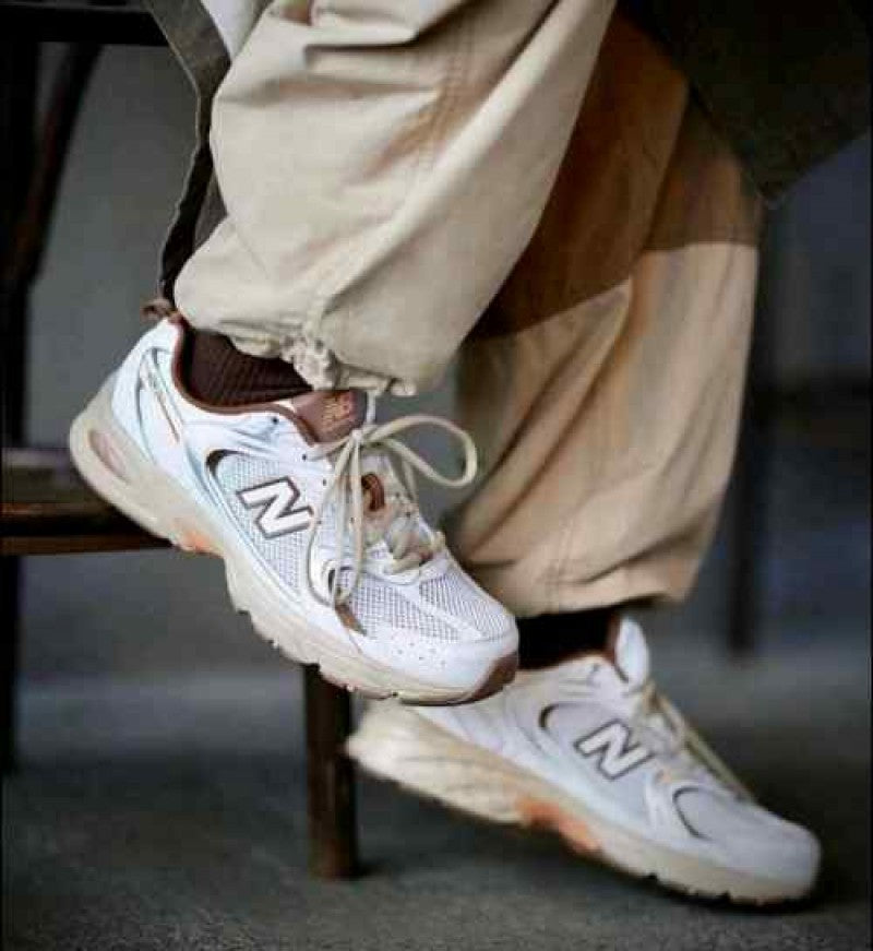 New Balencee 530 White Brown Fix 749