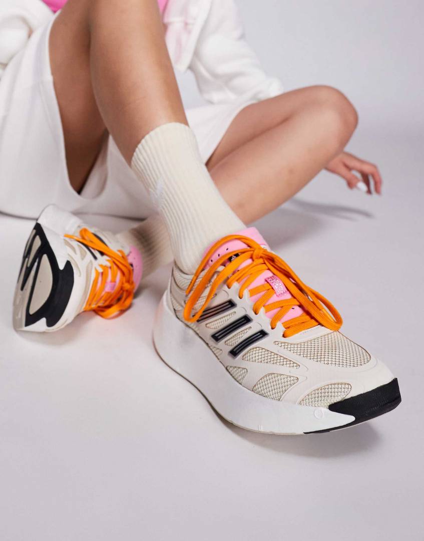Adidas Adizero Aruku Wonder White orange