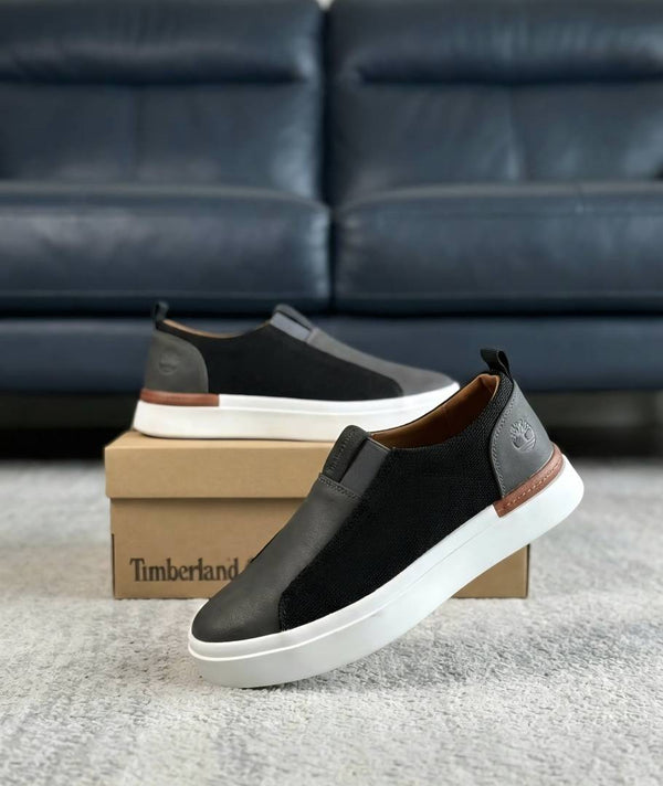 TIMBERLAND SLIP ON SNEAKER BLACK GREY