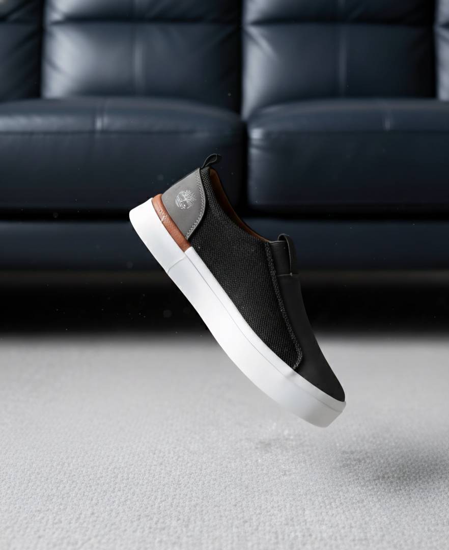 TIMBERLAND SLIP ON SNEAKER BLACK GREY