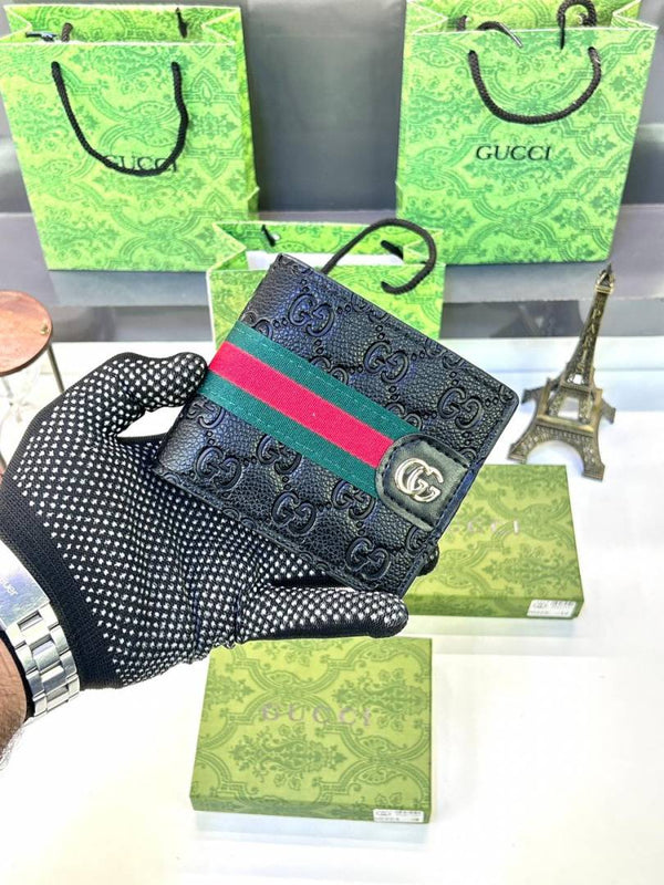 Gucci Wallet Black Premium Quality Fa 46