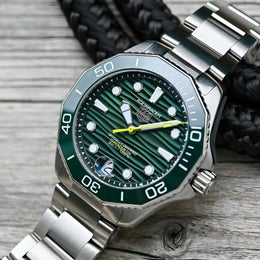 Tag Aquaracer Professional 200 Date Automatic Taitanum mate zik zake line